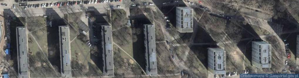 Zdjęcie satelitarne Odzieżowa ul.
