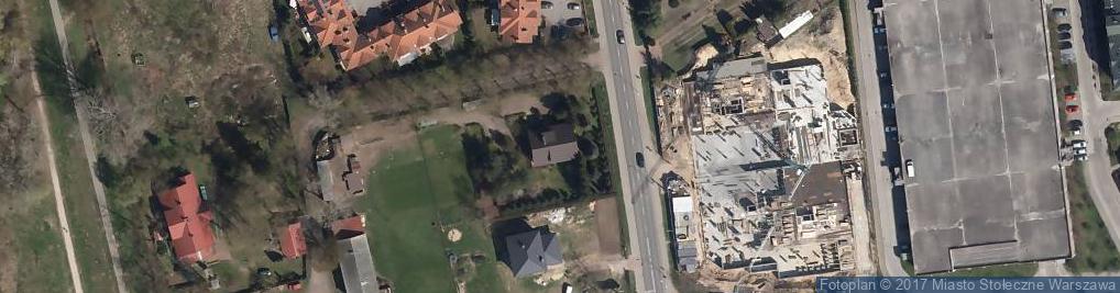 Zdjęcie satelitarne Odkryta ul.