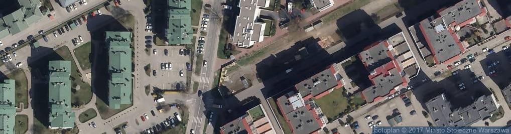 Zdjęcie satelitarne Odkryta ul.