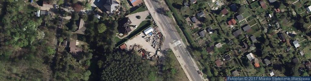Zdjęcie satelitarne Odrębna ul.