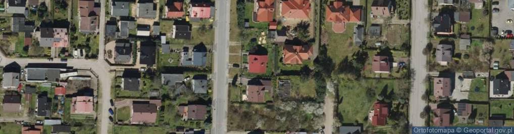 Zdjęcie satelitarne Odrębna ul.