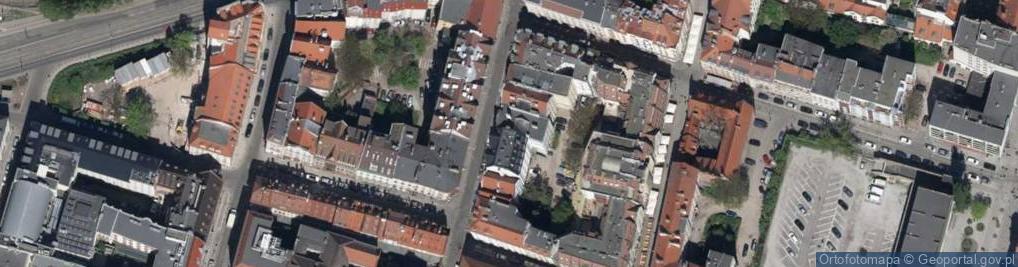 Zdjęcie satelitarne Odrzańska ul.