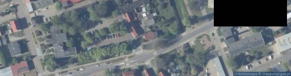 Zdjęcie satelitarne Ofiar Katynia ul.