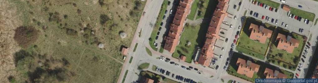 Zdjęcie satelitarne Ofiar Grudnia 70 ul.