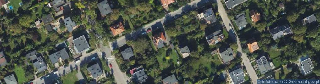 Zdjęcie satelitarne Oficerska ul.