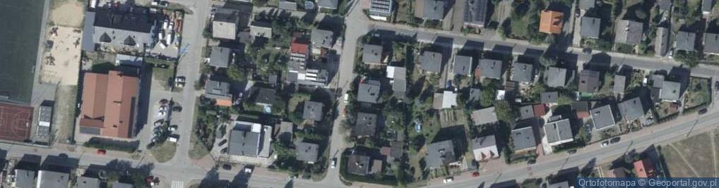 Zdjęcie satelitarne Ofiar Katynia ul.