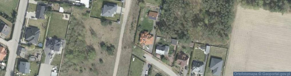 Zdjęcie satelitarne Oficerska ul.