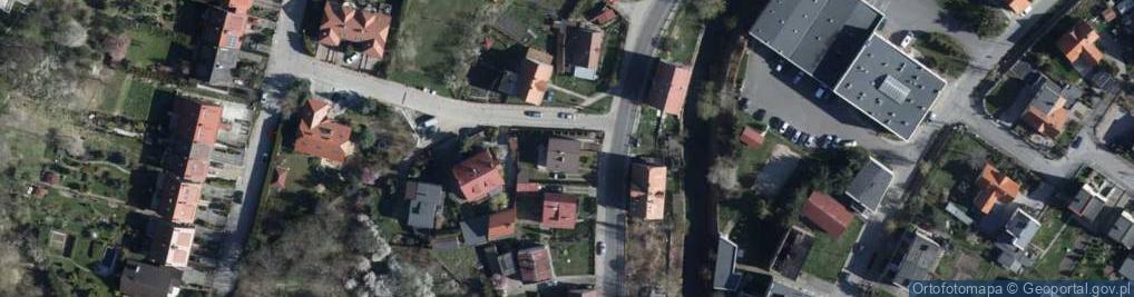 Zdjęcie satelitarne Ofiar Oświęcimskich ul.