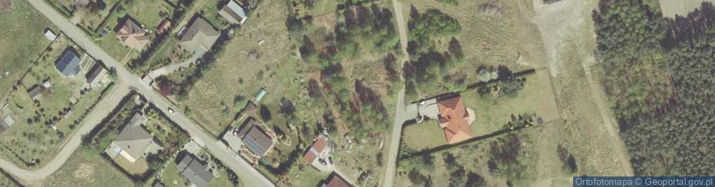 Zdjęcie satelitarne Ognikowa ul.