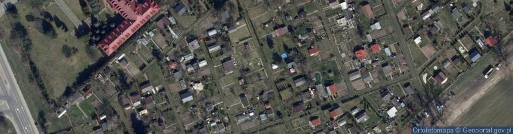 Zdjęcie satelitarne Ogródki Działkowe ul.