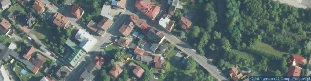 Zdjęcie satelitarne Okocimska ul.
