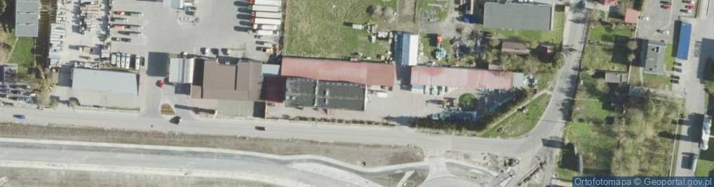 Zdjęcie satelitarne Okszowska ul.
