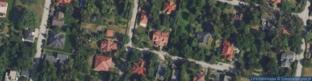 Zdjęcie satelitarne Okocimska ul.