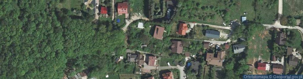 Zdjęcie satelitarne Okrąg ul.