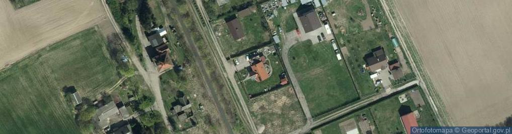 Zdjęcie satelitarne Okoniewskiego, bp. ul.