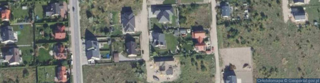Zdjęcie satelitarne Okrętowa ul.