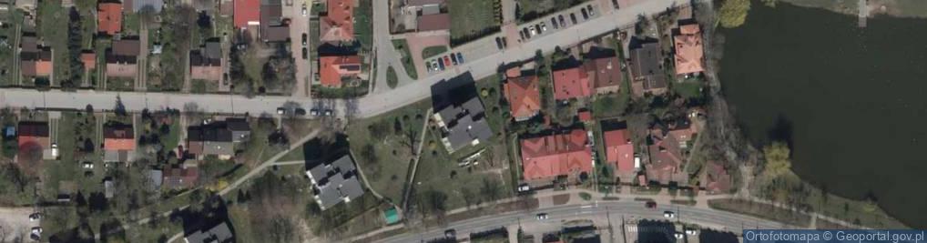 Zdjęcie satelitarne Okrąg ul.