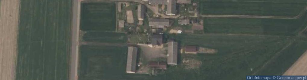 Zdjęcie satelitarne Okalew ul.