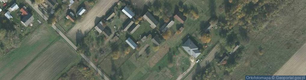 Zdjęcie satelitarne Okopy-Kolonia ul.