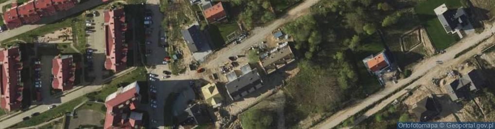 Zdjęcie satelitarne Okęckiej-Bromkowej Maryny ul.