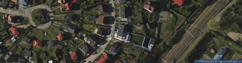 Zdjęcie satelitarne Okrągła ul.