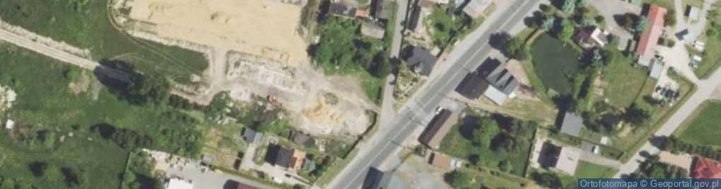 Zdjęcie satelitarne Okupnicka ul.