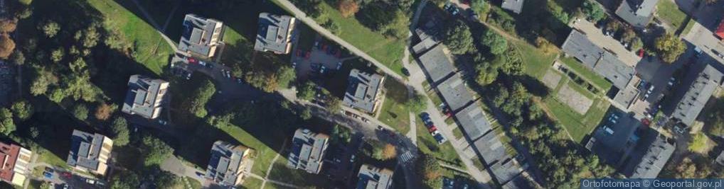 Zdjęcie satelitarne Okrężna ul.
