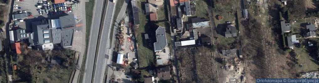 Zdjęcie satelitarne Okienna ul.