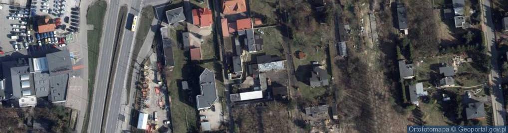 Zdjęcie satelitarne Okienna ul.