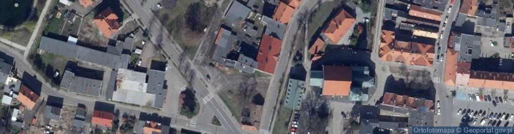 Zdjęcie satelitarne Okrężna ul.