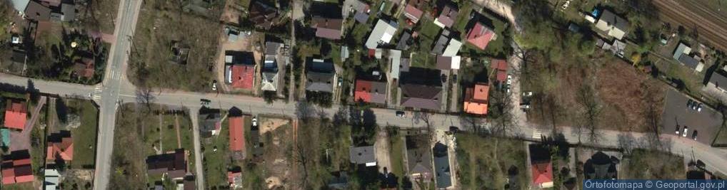 Zdjęcie satelitarne Okrzei Stefana ul.