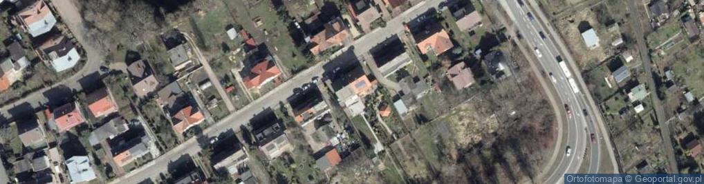 Zdjęcie satelitarne Okólna ul.