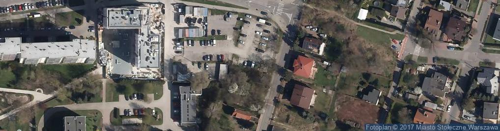 Zdjęcie satelitarne Okrętowa ul.
