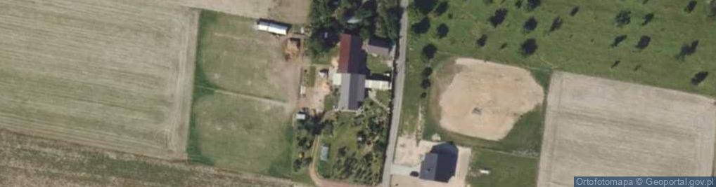 Zdjęcie satelitarne Okrzyce ul.