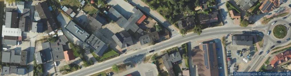 Zdjęcie satelitarne Oliwska ul.