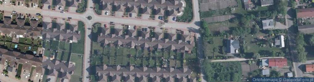 Zdjęcie satelitarne Oliwkowa ul.