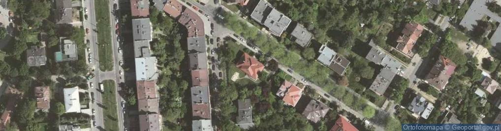 Zdjęcie satelitarne Olszańska ul.