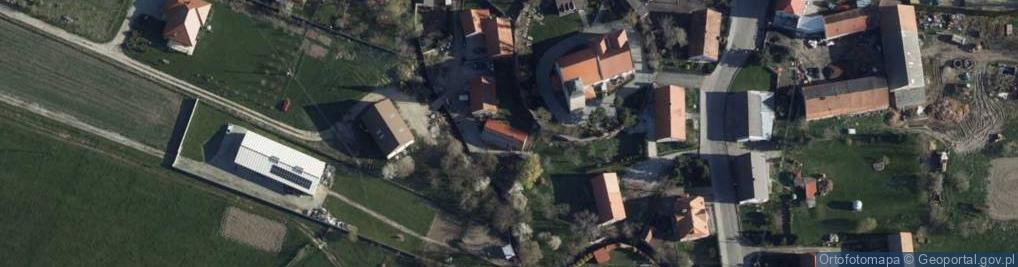 Zdjęcie satelitarne Olszany ul.