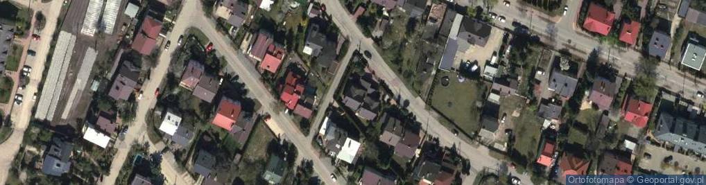 Zdjęcie satelitarne Ołtarzewska ul.