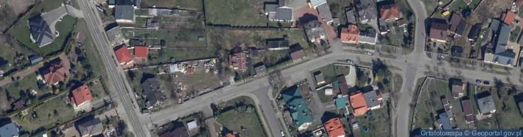 Zdjęcie satelitarne Olendry Duże ul.