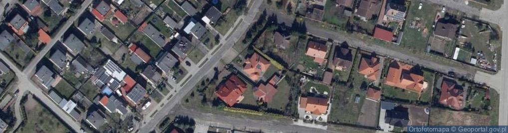 Zdjęcie satelitarne Olbromskiego ul.