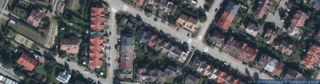 Zdjęcie satelitarne Olimpijczyków ul.