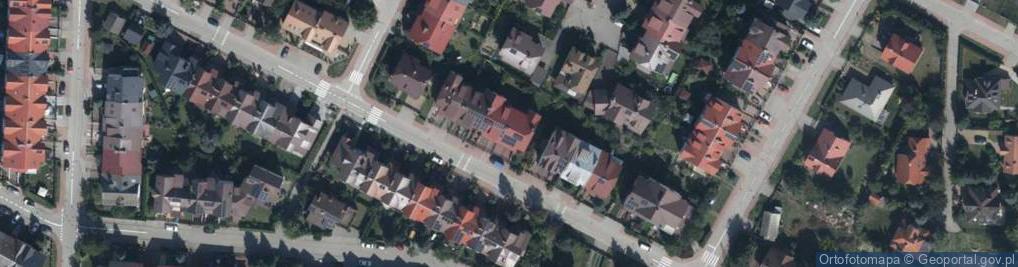Zdjęcie satelitarne Olimpijczyków ul.