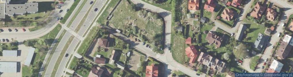Zdjęcie satelitarne Olimpijczyków ul.