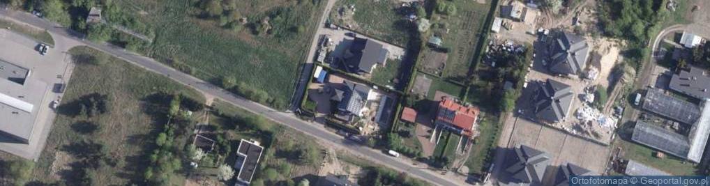 Zdjęcie satelitarne Olęderska ul.