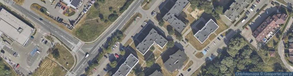 Zdjęcie satelitarne Olsztyńska ul.