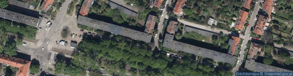 Zdjęcie satelitarne Olszewskiego Karola ul.