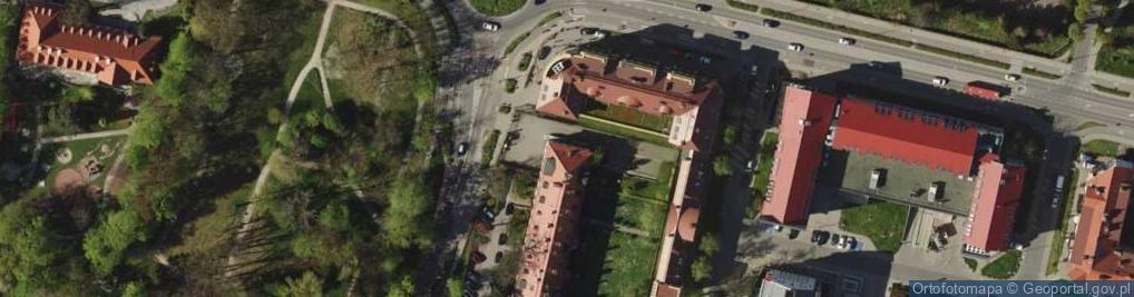 Zdjęcie satelitarne Ołtaszyńska ul.