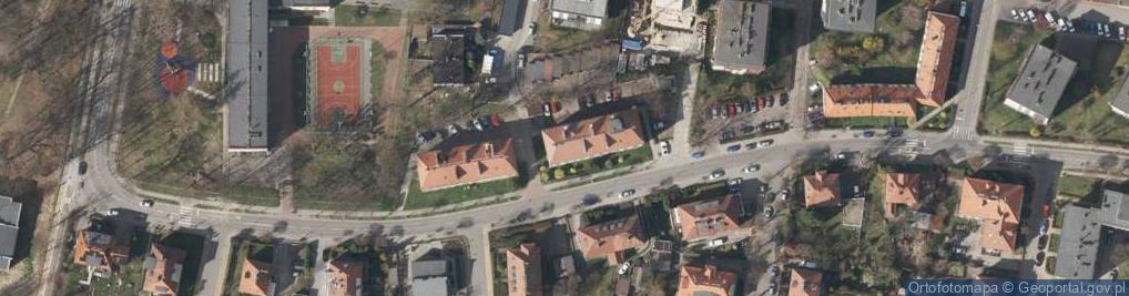 Zdjęcie satelitarne Opawska ul.