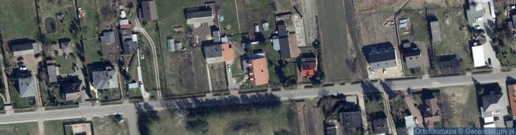 Zdjęcie satelitarne Opiesin ul.
